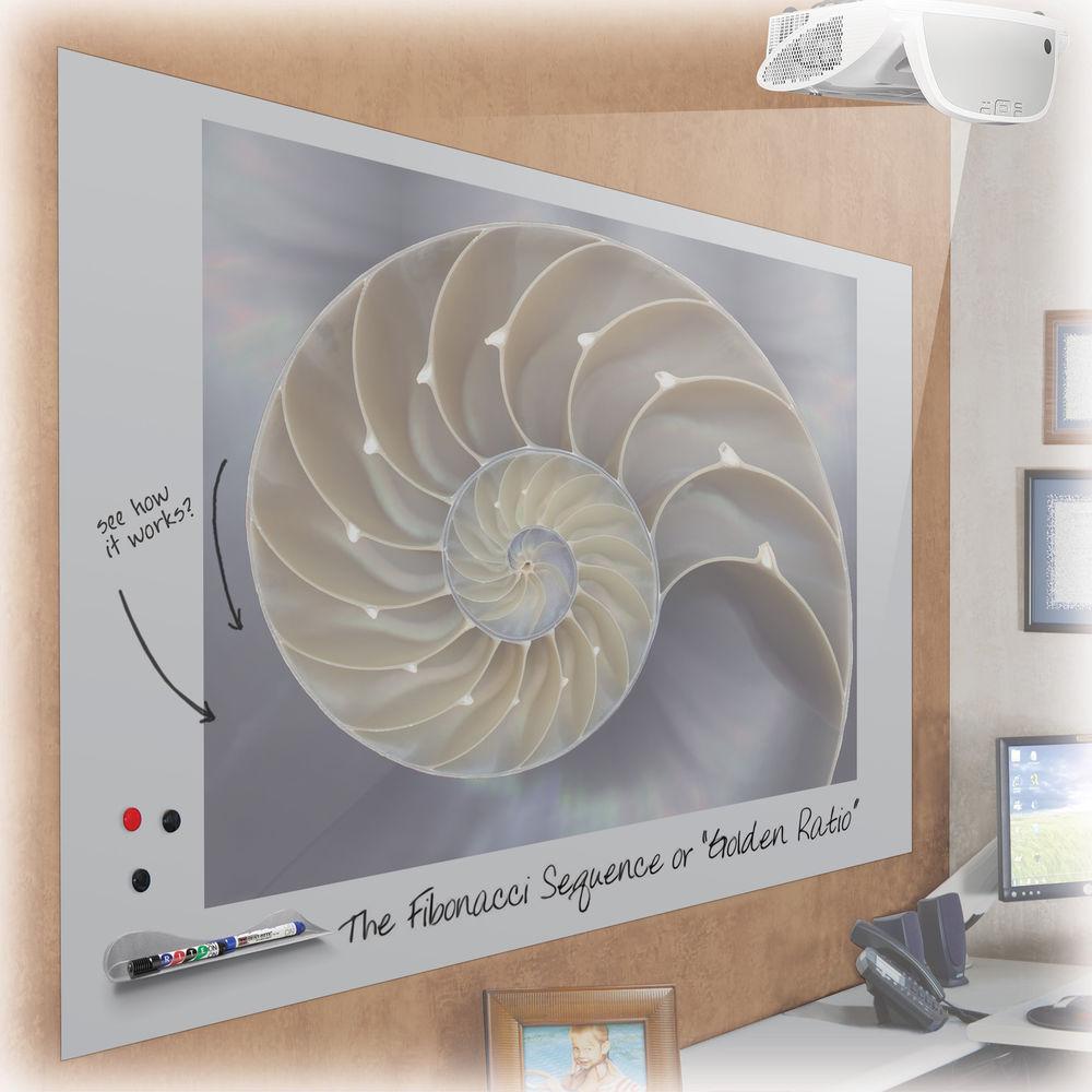 Best Rite Elemental Frameless Magnetic Whiteboard