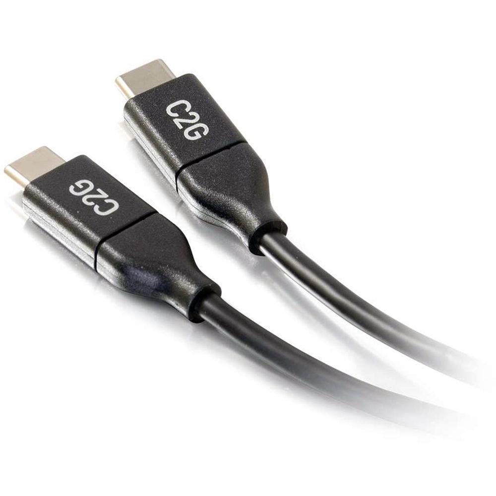 C2G USB 2.0 Type-C Male To Type-C Male Cable