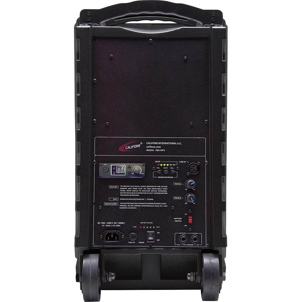 Califone Companion PowerPro PA System with Wireless Receiver