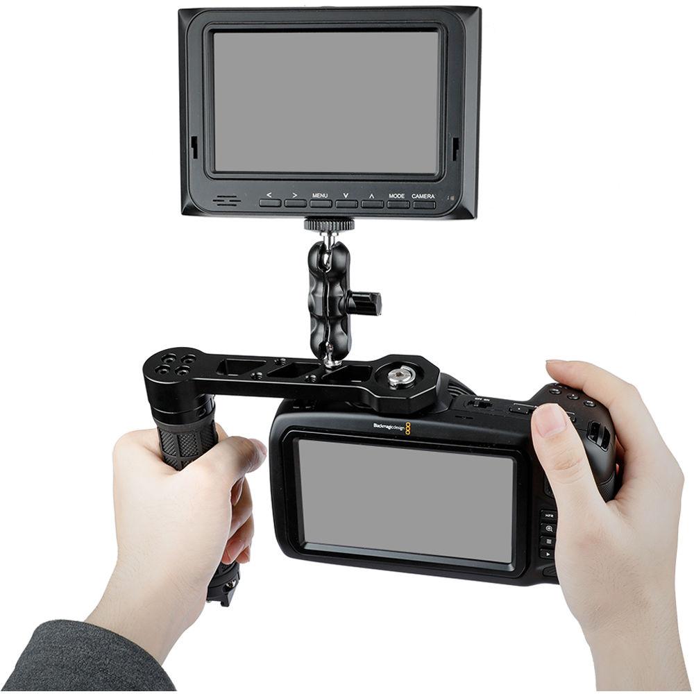 CAMVATE Side Handle For Ronin S Zhiyun Crane Series Handheld Gimbal BMPCC 4K