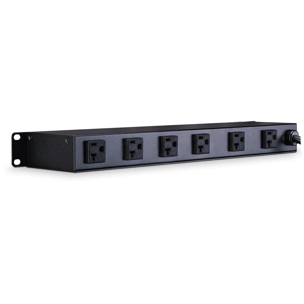 CyberPower 120V,50Hz 60Hz, Nema 5-20P Plug, 12 Nema 5-20R Outlets,1U Rackmount, 15
