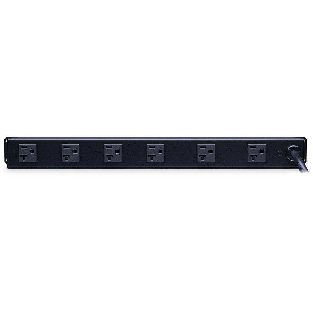 CyberPower 120V,50Hz 60Hz, Nema 5-20P Plug, 12 Nema 5-20R Outlets,1U Rackmount, 15