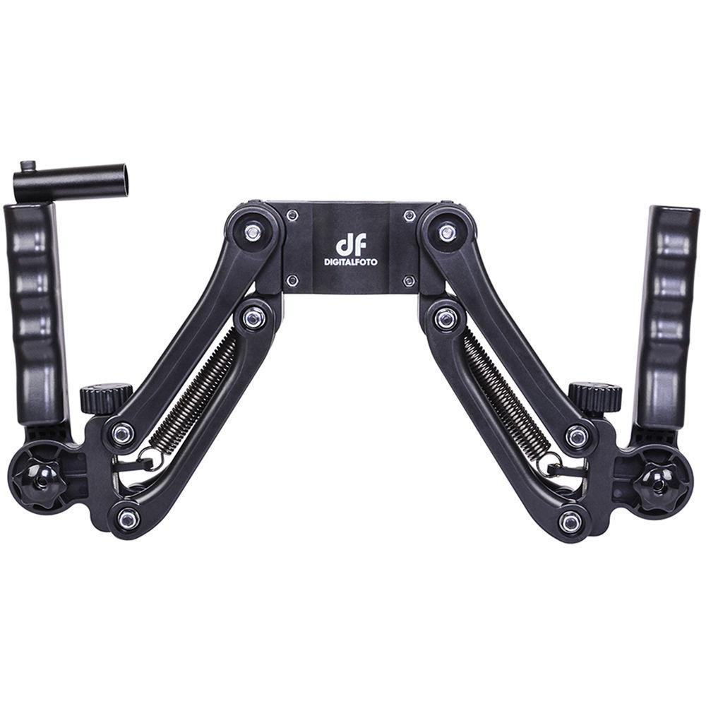 DigitalFoto Solution Limited Dual Spring Handle for Single-Handed Gimbal Ronin S Zhiyun Series Feiyu Series