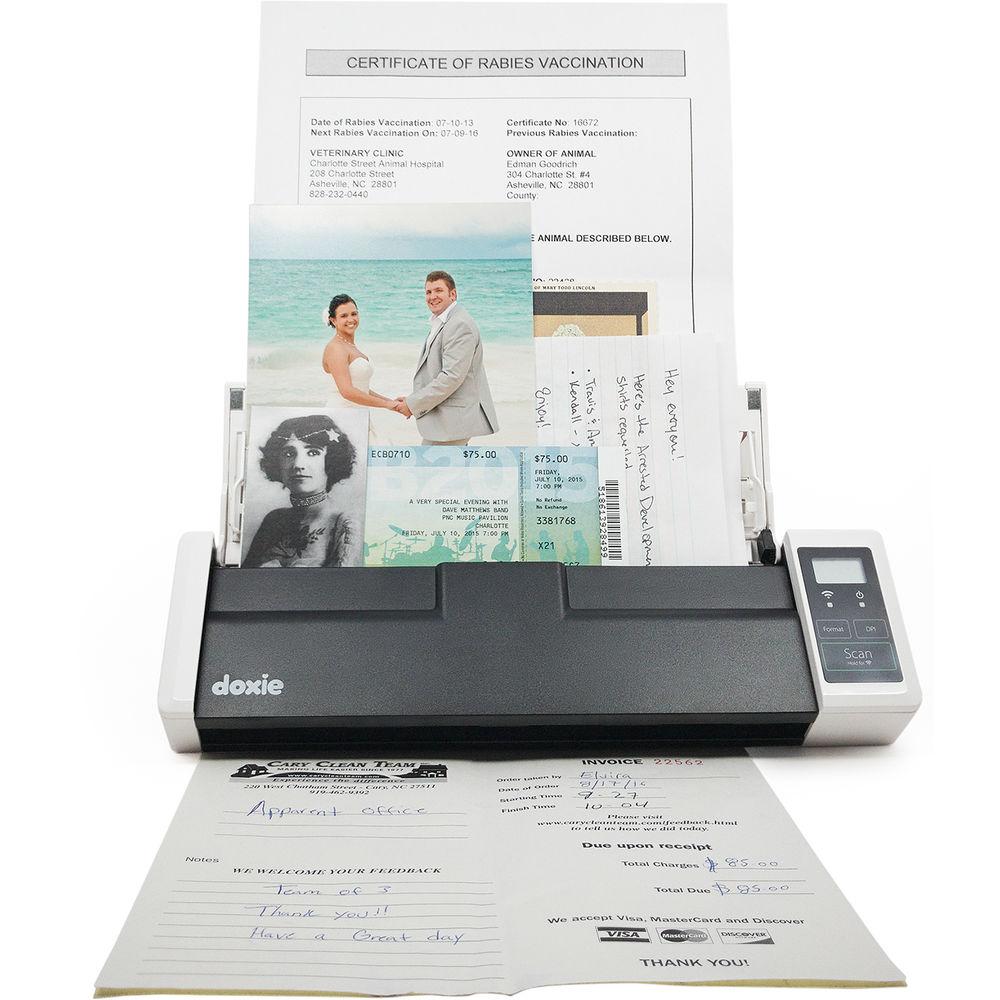 Doxie Q Wireless Rechargeable Document Scanner