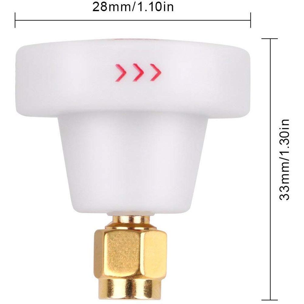 EMAX Pagoda 3B By Maarten Baert VTX Antenna-30mm LHCP Stubby