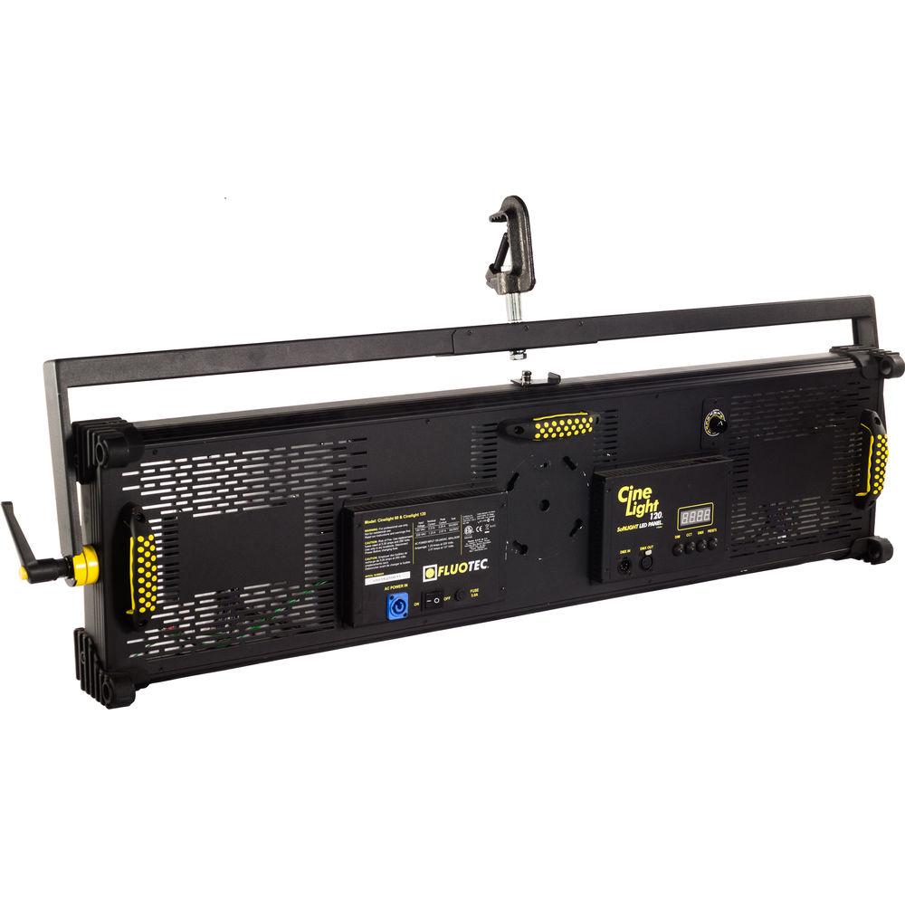 Fluotec CineLight Production 120 LED Panel 1-Light Kit with Yoke Mount