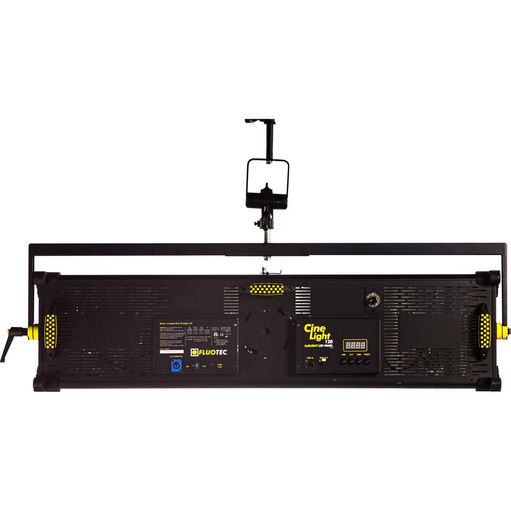 Fluotec CineLight Production 120 LED Panel 1-Light Kit with Yoke Mount