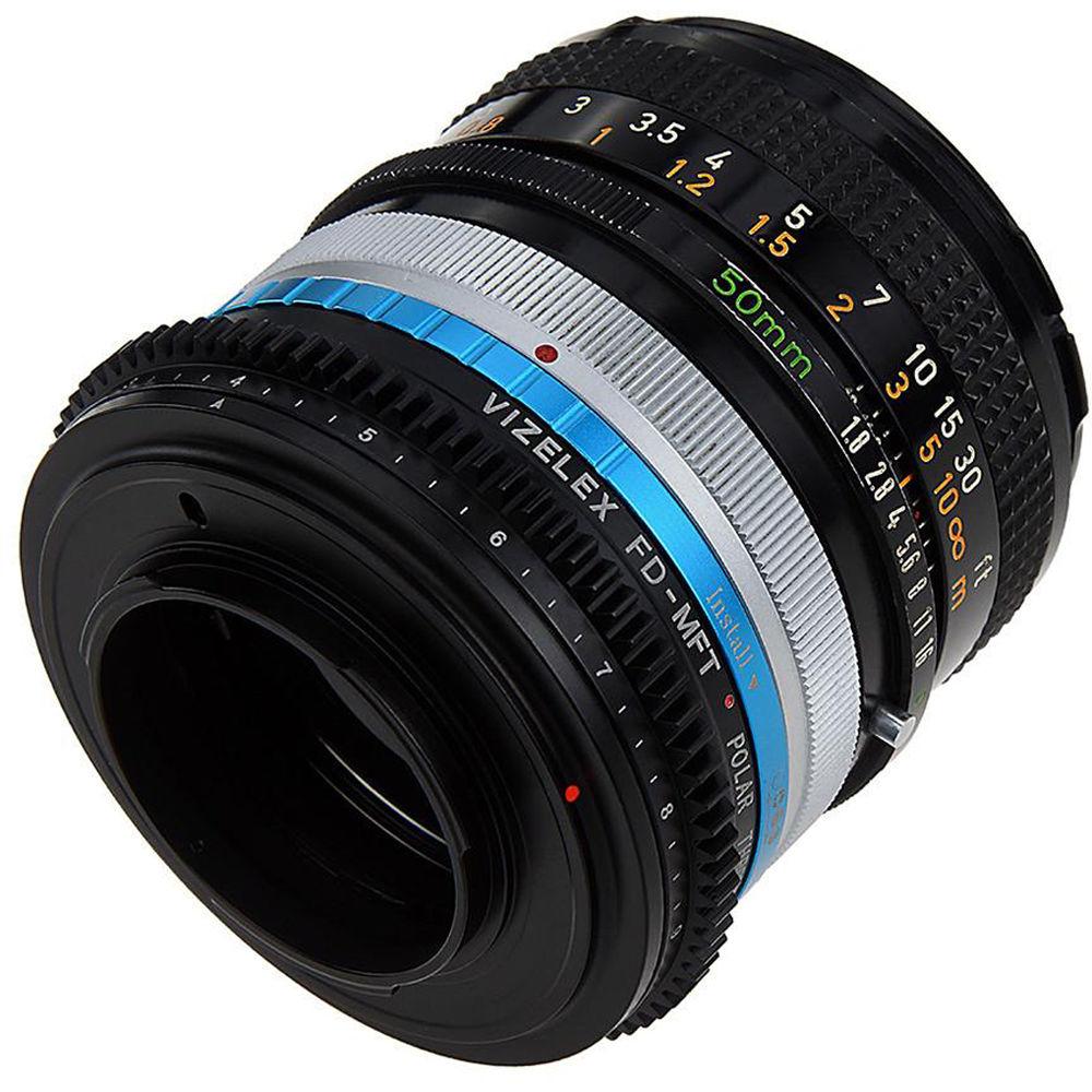 FotodioX Canon FD Lens to Micro Four Thirds Camera Vizelex Polar Throttle Adapter