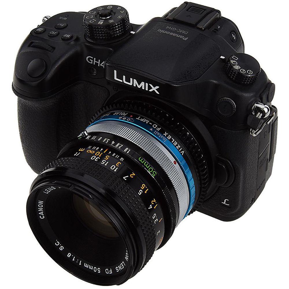 FotodioX Canon FD Lens to Micro Four Thirds Camera Vizelex Polar Throttle Adapter
