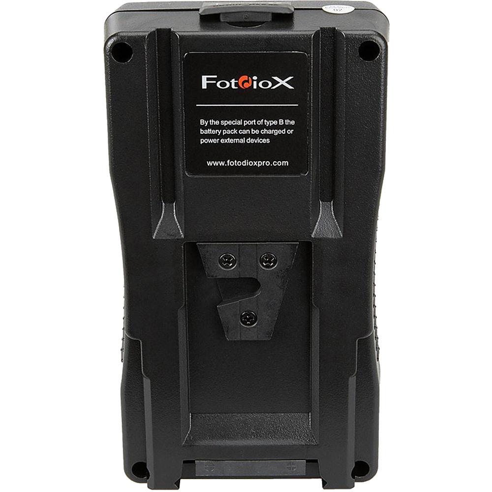 FotodioX Li-Ion 230Wh V-Mount Battery and Charger Kit