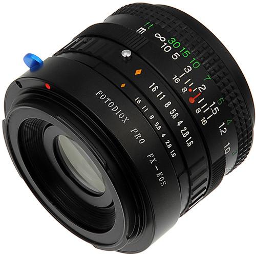 FotodioX Pro Mount Adapter for Fujica X-Mount Lens to Canon EOS Camera