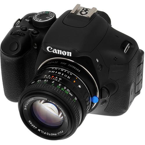 FotodioX Pro Mount Adapter for Fujica X-Mount Lens to Canon EOS Camera