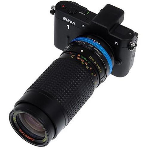 FotodioX Pro Mount Adapter for Mamiya ZE-Mount Lens to Nikon 1-Series Camera