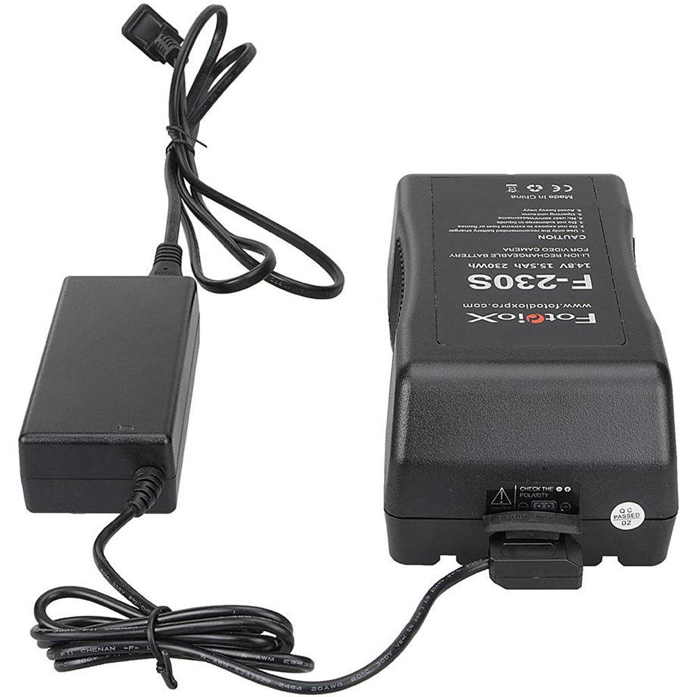 FotodioX Single Portable V-Mount Battery Charger Kit