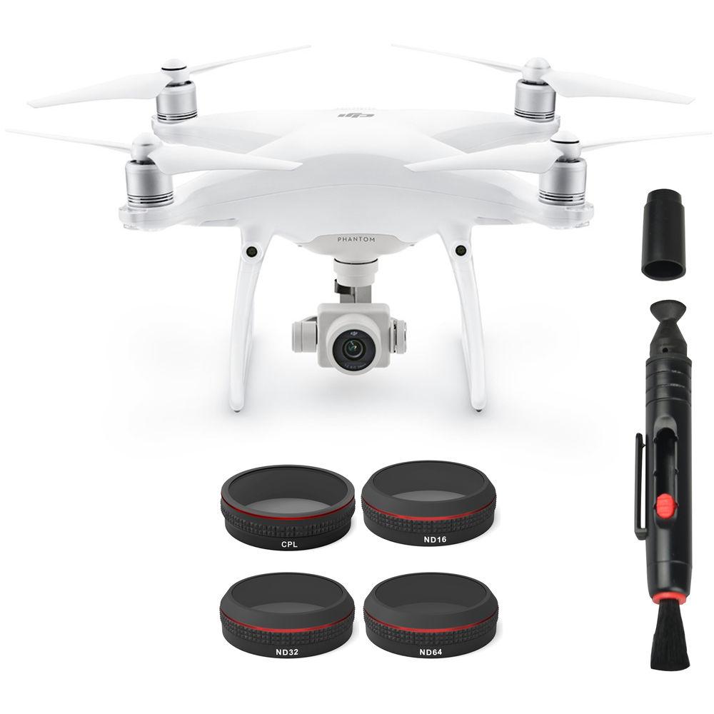 Freewell Filter 4-Pack Kit for DJI Phantom 4 Pro Phantom 4 Plus Quadcopter