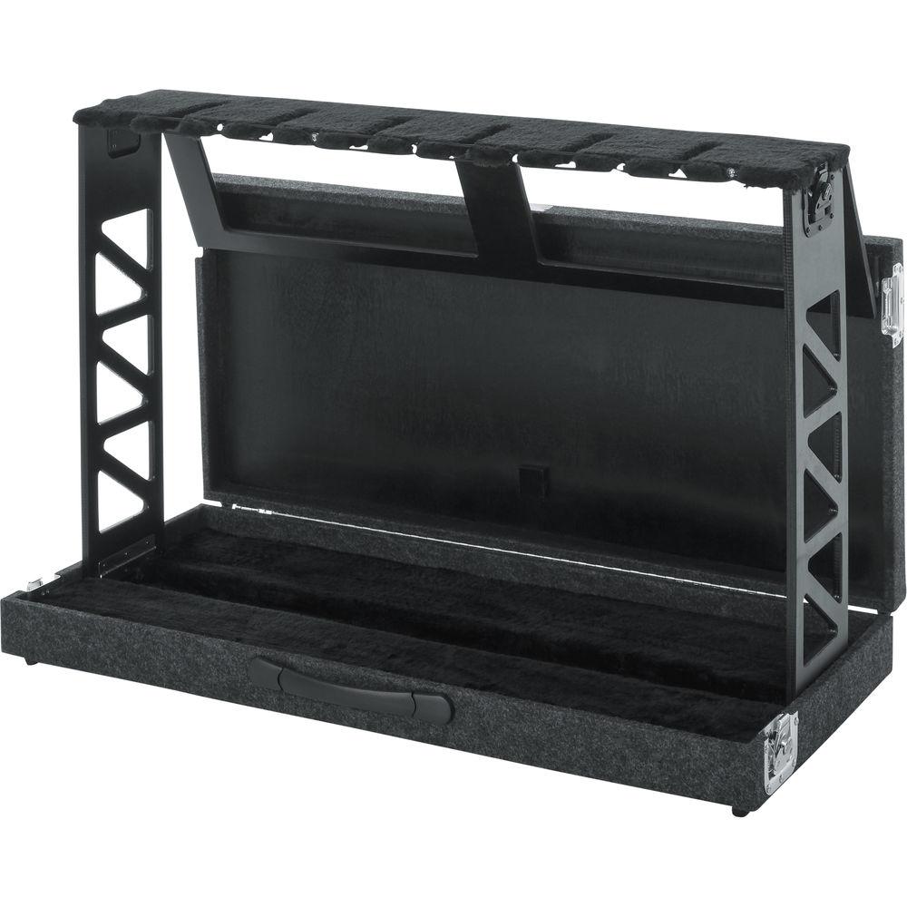 Gator Cases Compact Rack Style 6 Guitar Stand That Folds Into Case