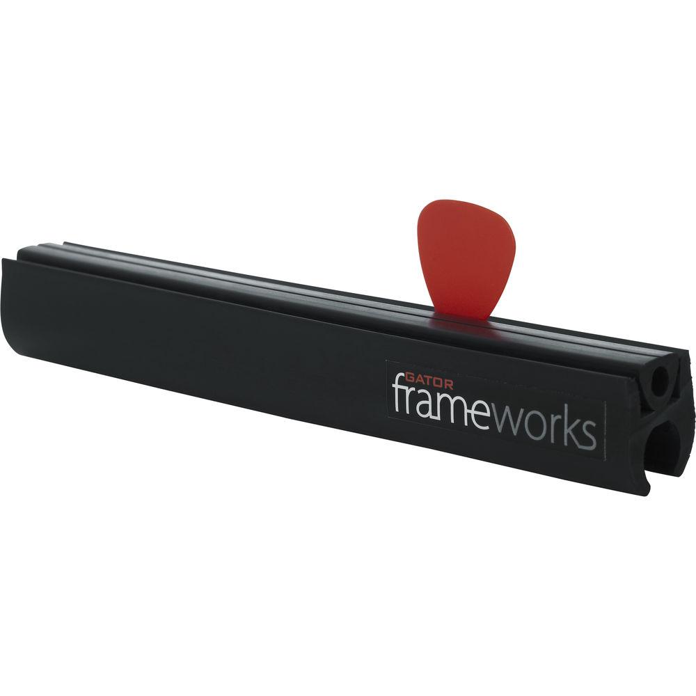 Gator Cases Frameworks Clip-On Guitar Pick and Slide Holder for Microphone Stands