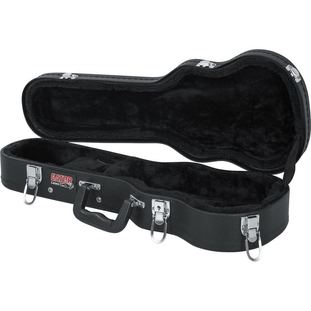 Gator Cases Hard-Shell Wood Case for Soprano Ukulele