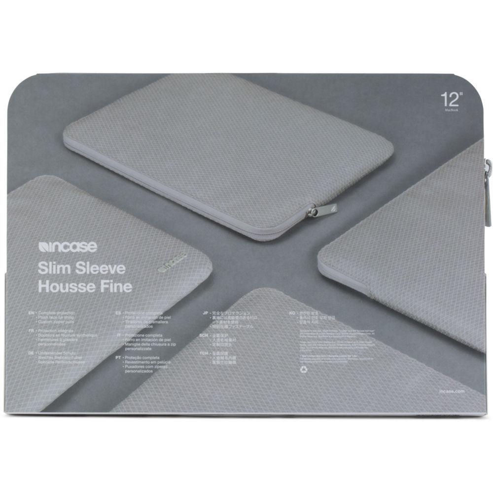 Incase Designs Corp Slim Sleeve with Diamond Ripstop for 12" MacBook