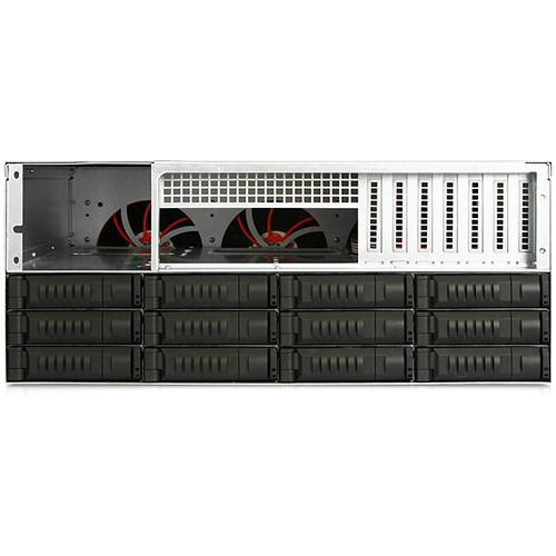 iStarUSA EX4M36EXP 4 RU 36-Bay Storage Server Rackmount Chassis with SAS Expander & 800W Redundant Power Supply