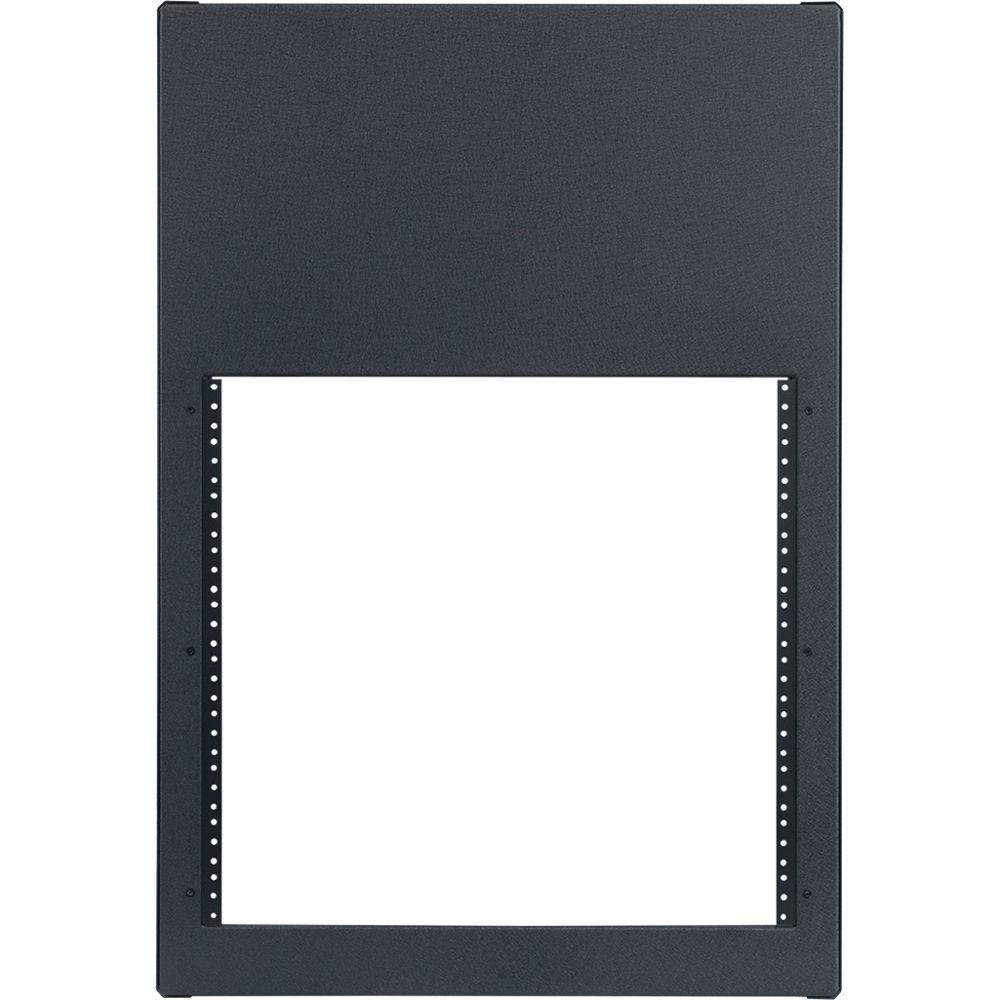 Lowell Manufacturing Rack-Narrow-Gangable-24U, 32"Deep, Rails, Rear Door