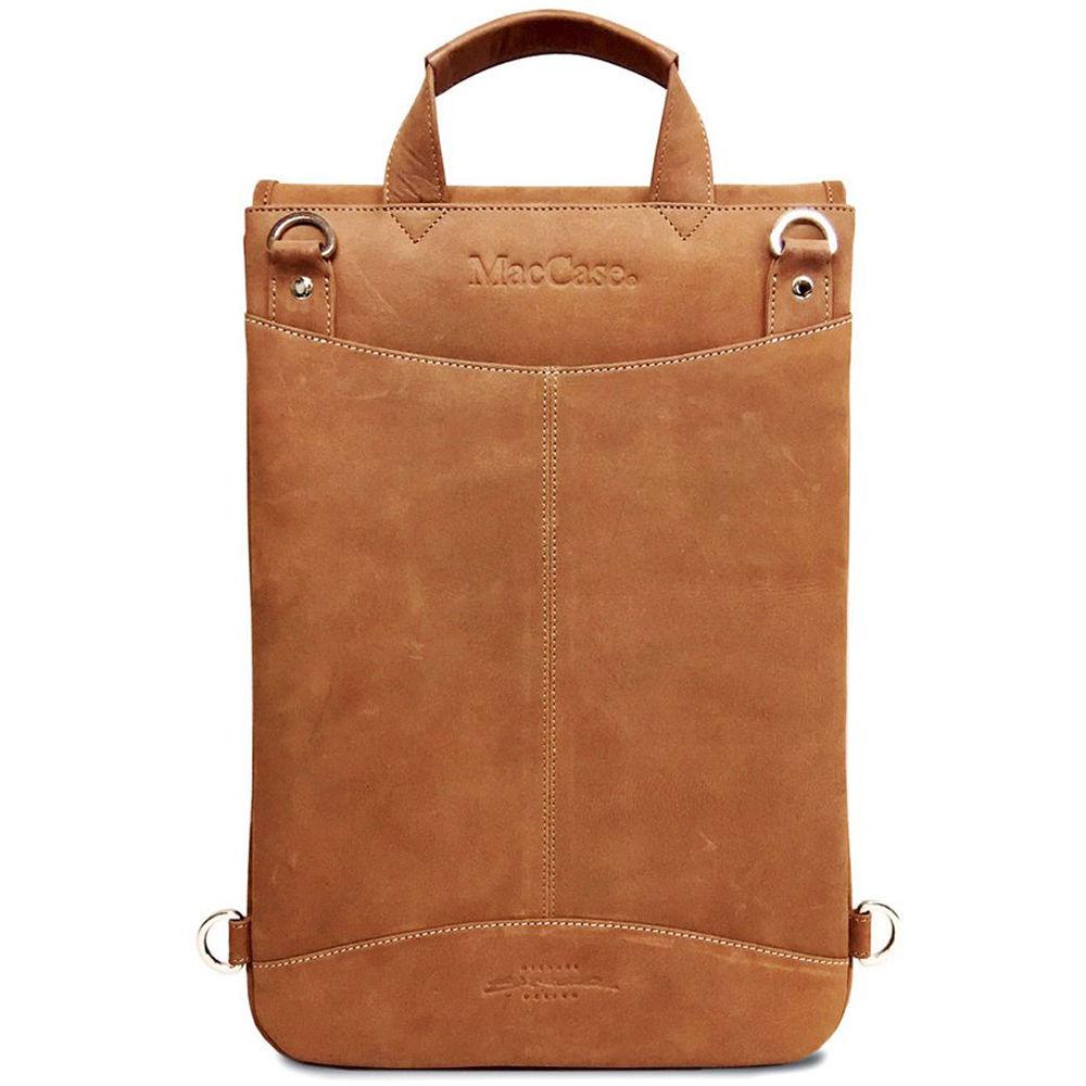 MacCase Premium Leather iPad Pro 12.9" Flight Jacket with Backpack Option
