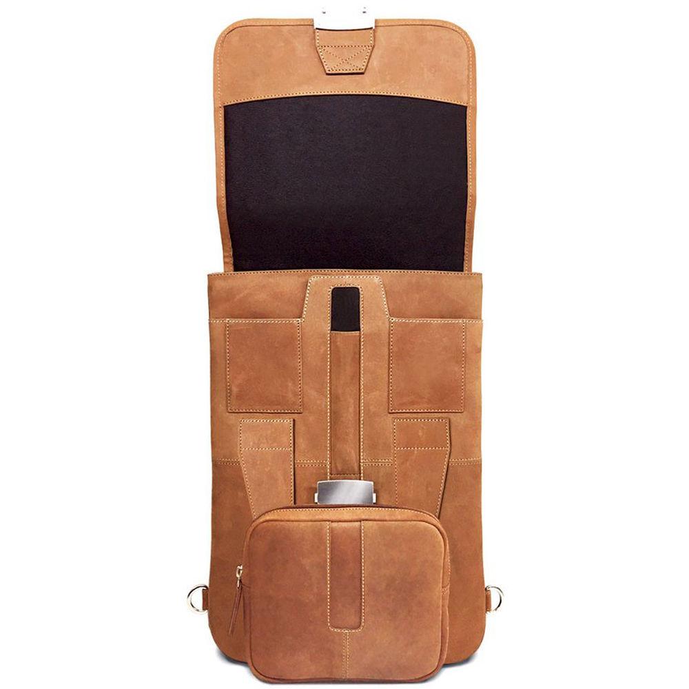 MacCase Premium Leather iPad Pro 12.9" Flight Jacket with Backpack Option