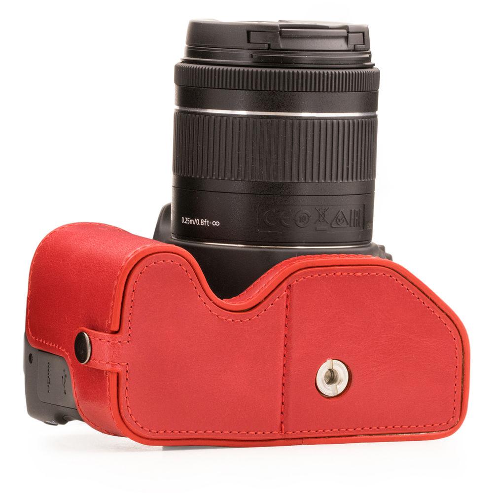 MegaGear Ever Ready Half Case and Strap for Canon EOS Rebel SL2, EOS 200D, Kiss X9