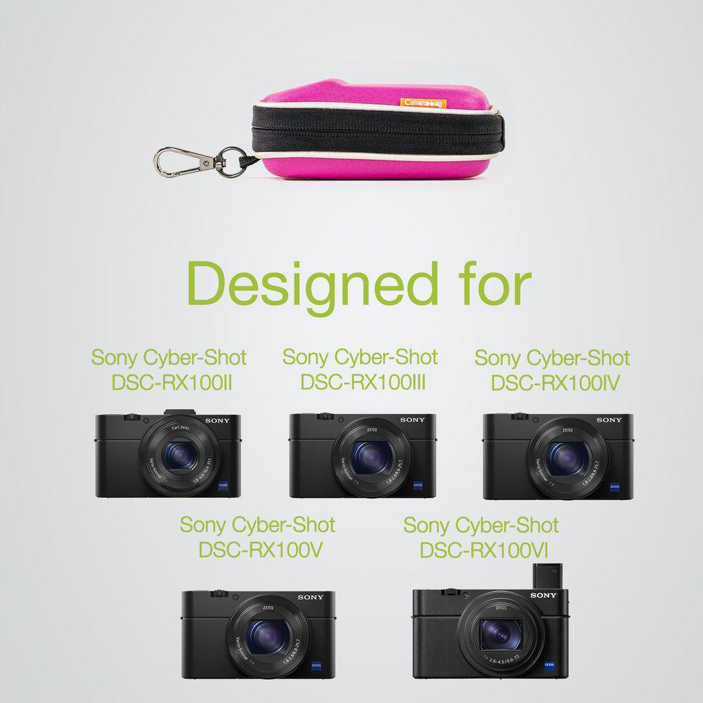 MegaGear Hard Golf Camera Case for Sony DSC-RX100 VI, V, IV, III, and II