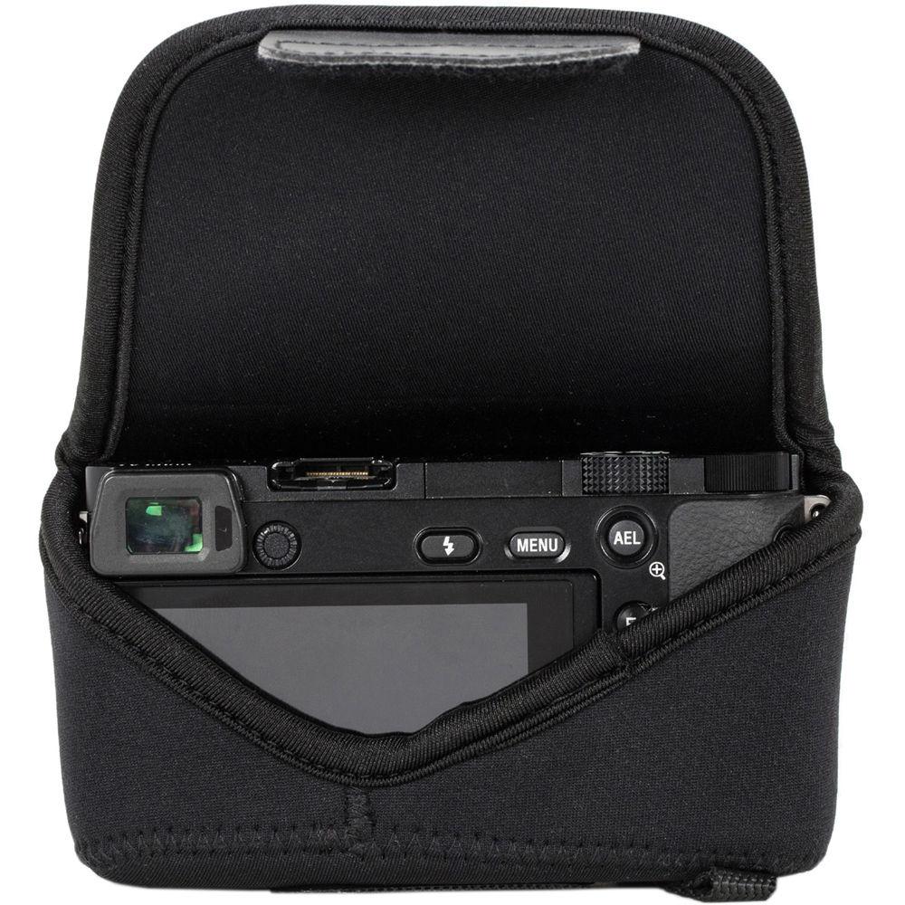 MegaGear MG1017 Ultra Light Neoprene Case with Carabiner for Olympus PEN E-PL8
