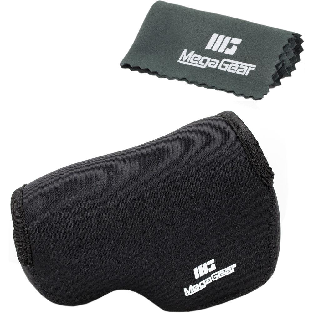 MegaGear MG1017 Ultra Light Neoprene Case with Carabiner for Olympus PEN E-PL8