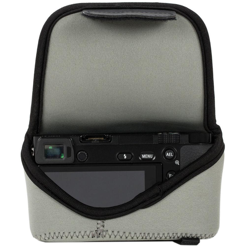 MegaGear MG1018 Ultra Light Neoprene Case with Carabiner for Olympus PEN E-PL8