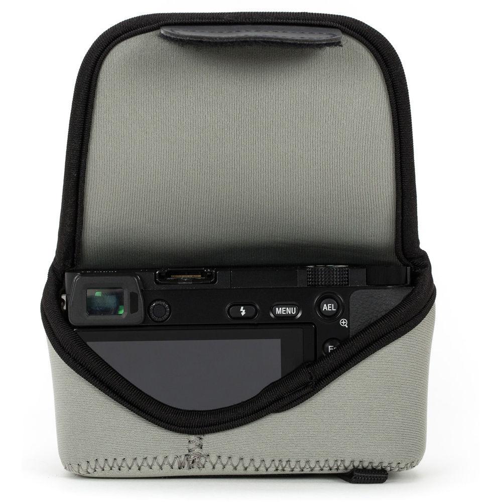 MegaGear MG1018 Ultra Light Neoprene Case with Carabiner for Olympus PEN E-PL8