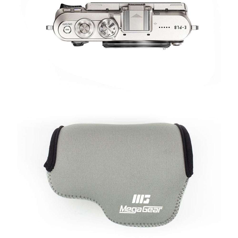 MegaGear MG1018 Ultra Light Neoprene Case with Carabiner for Olympus PEN E-PL8