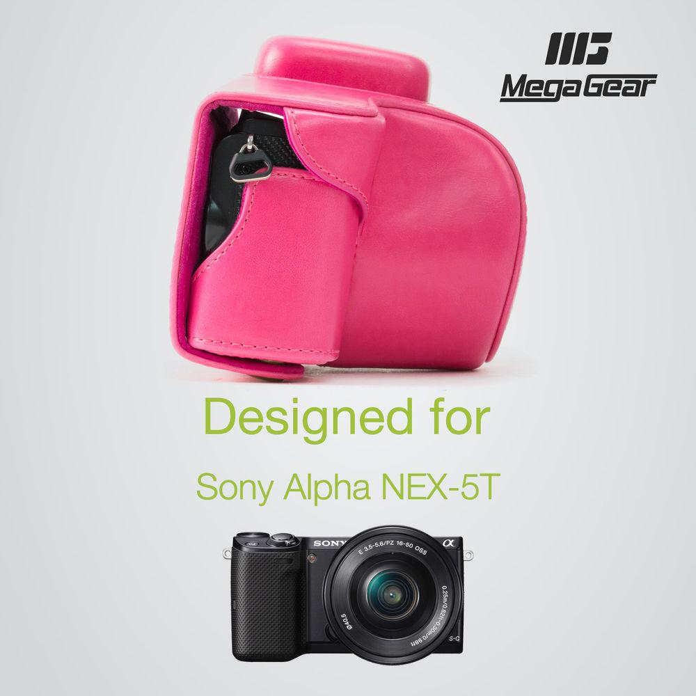 MegaGear MG304 Ever Ready Protective Camera Case for Sony NEX-5T with 16-50mm Lens