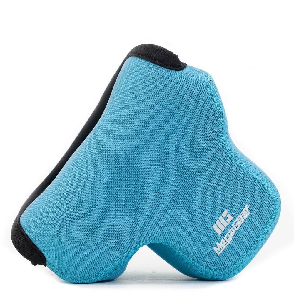 MegaGear Ultra-Light Neoprene Camera Case with Carabiner for Canon EOS M100 with 15-45mm