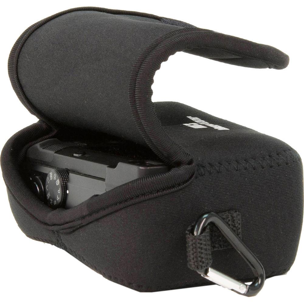 MegaGear Ultra-Light Neoprene Camera Case with Carabiner for Panasonic LUMIX DMC-LX10K