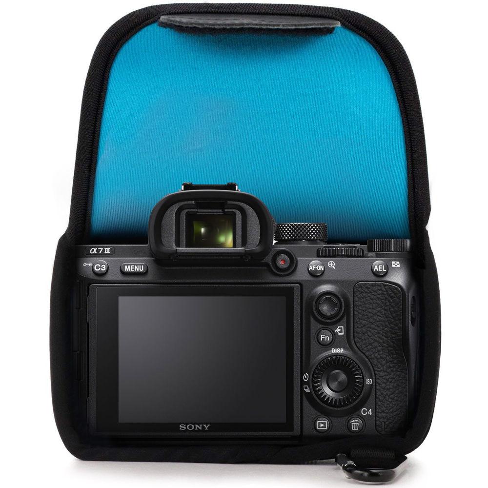 MegaGear Ultra Light Neoprene Case for Sony Alpha a7 III with 28-70mm Lens
