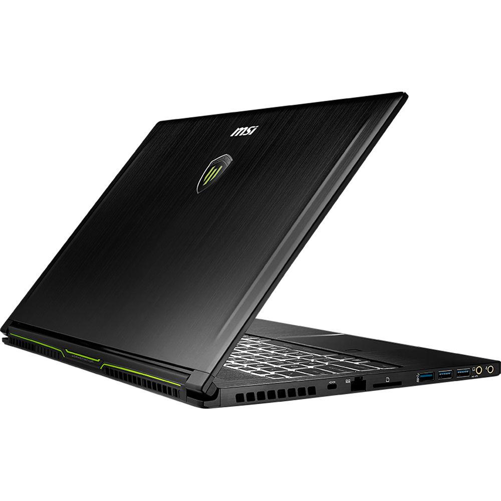 MSI 15.6" WS63 8SJ-018 Mobile Workstation