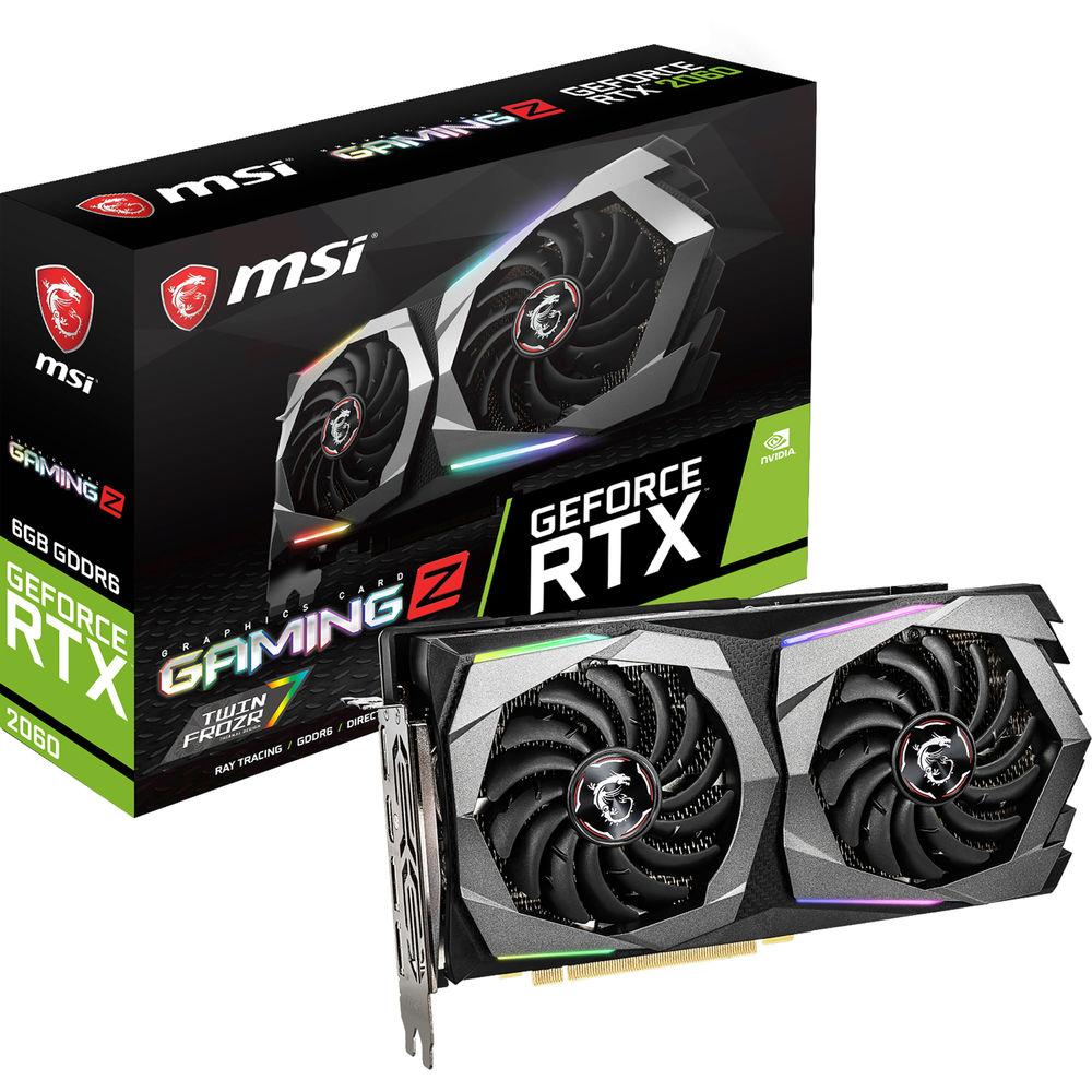 MSI GeForce RTX 2060 GAMING Z Graphics Card