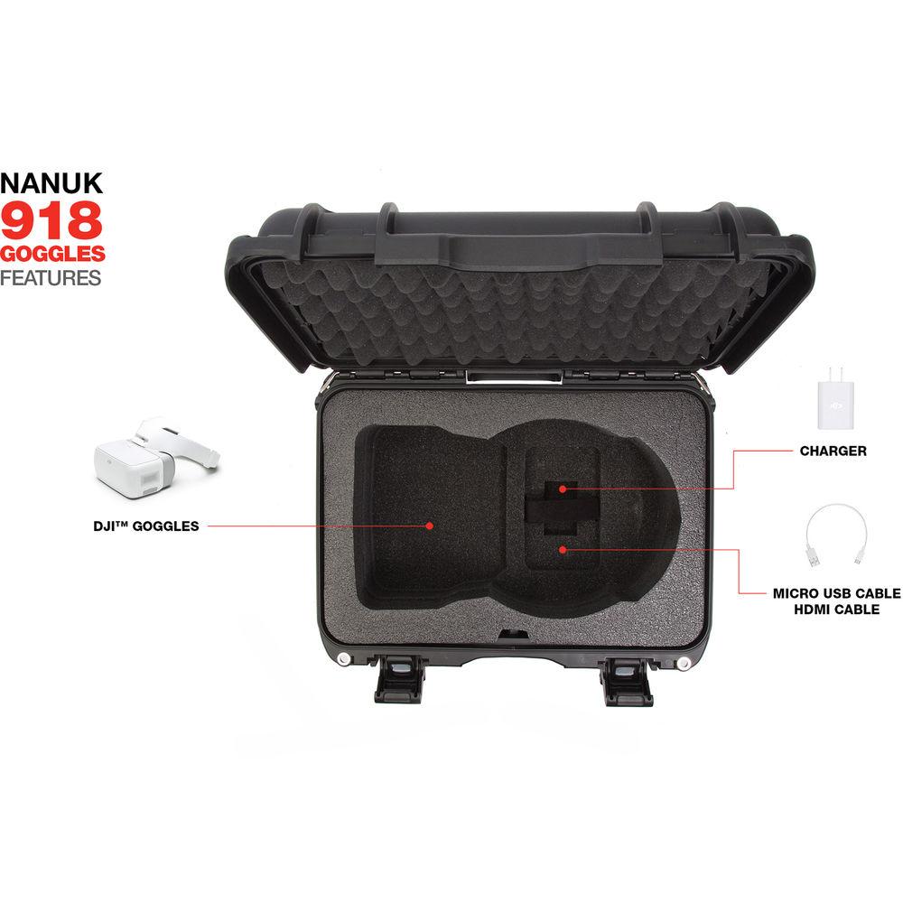 Nanuk 918 Case for DJI Goggles