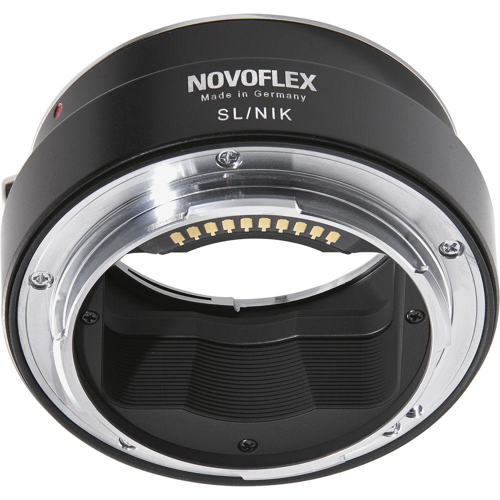 Novoflex Nikon F Lens to Leica L-Mount Camera Electronic Adapter