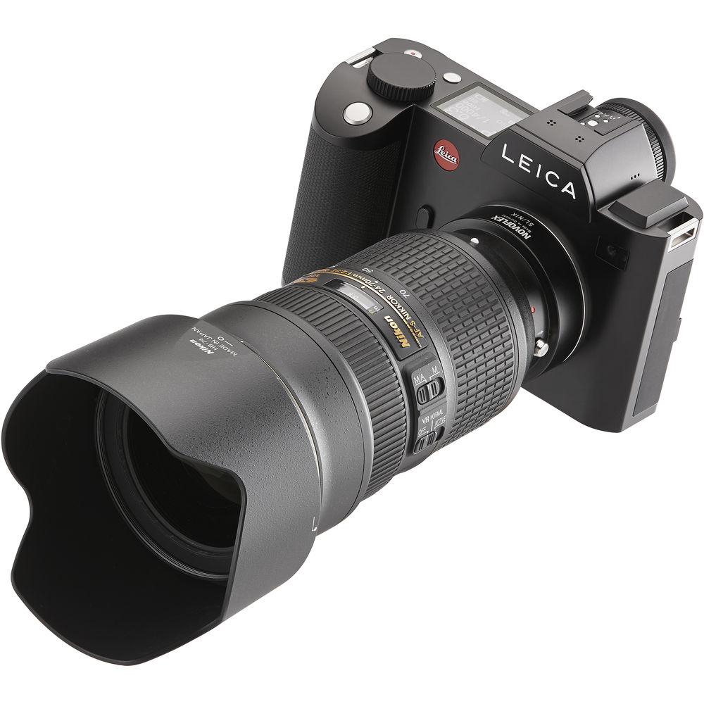 Novoflex Nikon F Lens to Leica L-Mount Camera Electronic Adapter