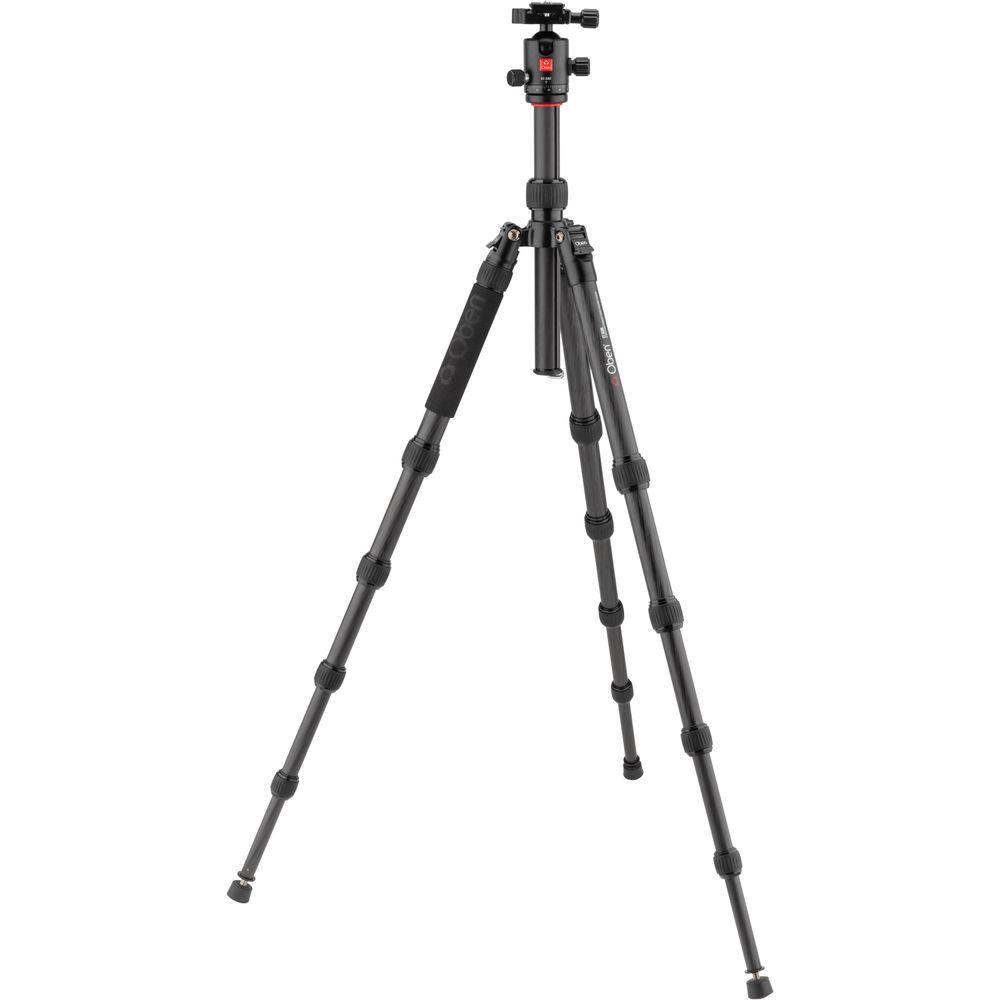 Oben CT-3586 Carbon Fiber Tripod and Triple Action BZ-226T Ball Head
