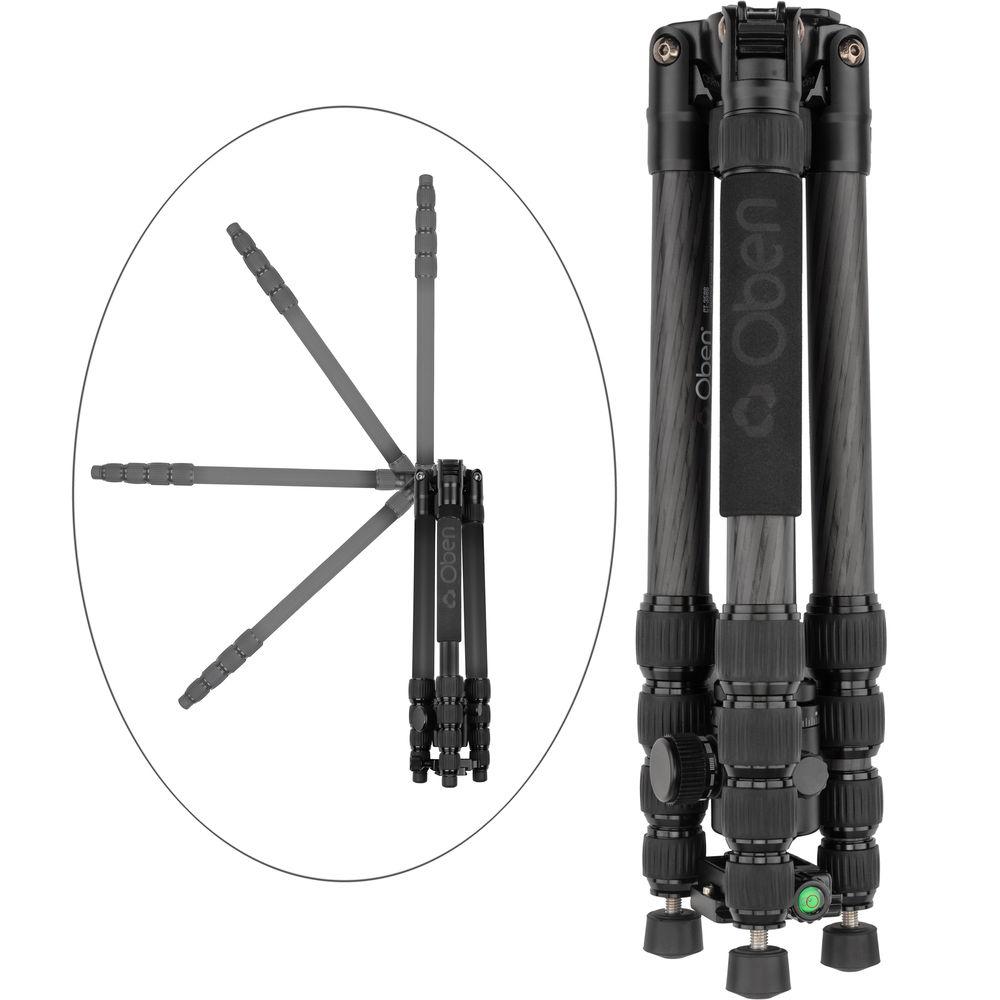 Oben CT-3586 Carbon Fiber Tripod and Triple Action BZ-226T Ball Head