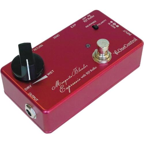 OneControl Mosquite Blender Expressio Signal Mixer Pedal with Expression Pedal Input