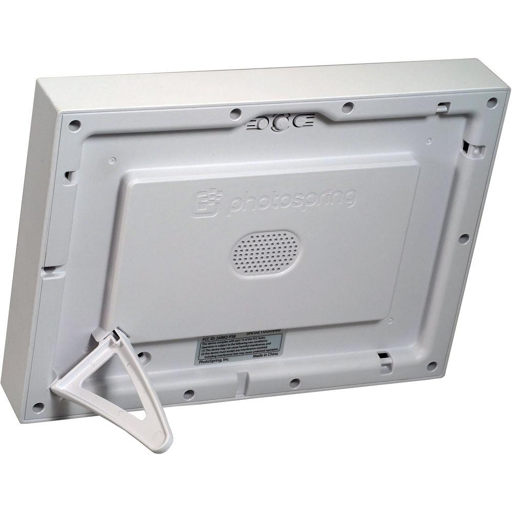 PhotoSpring 8" Wi-Fi Digital Photo Frame & Album