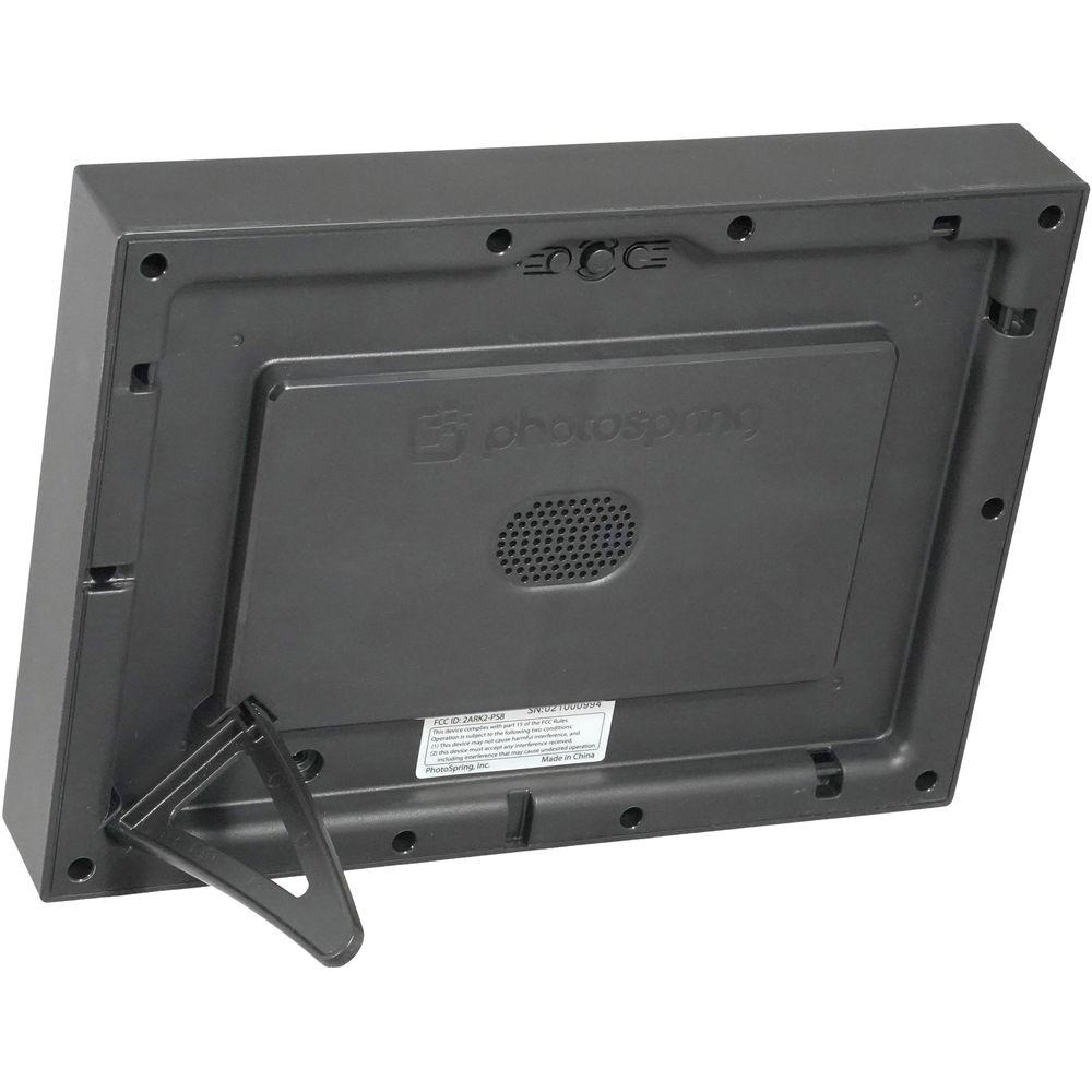 PhotoSpring 8" Wi-Fi Digital Photo Frame & Album