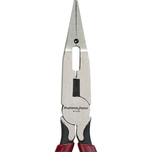 Platinum Tools 7" Long Nose Crimping Pliers