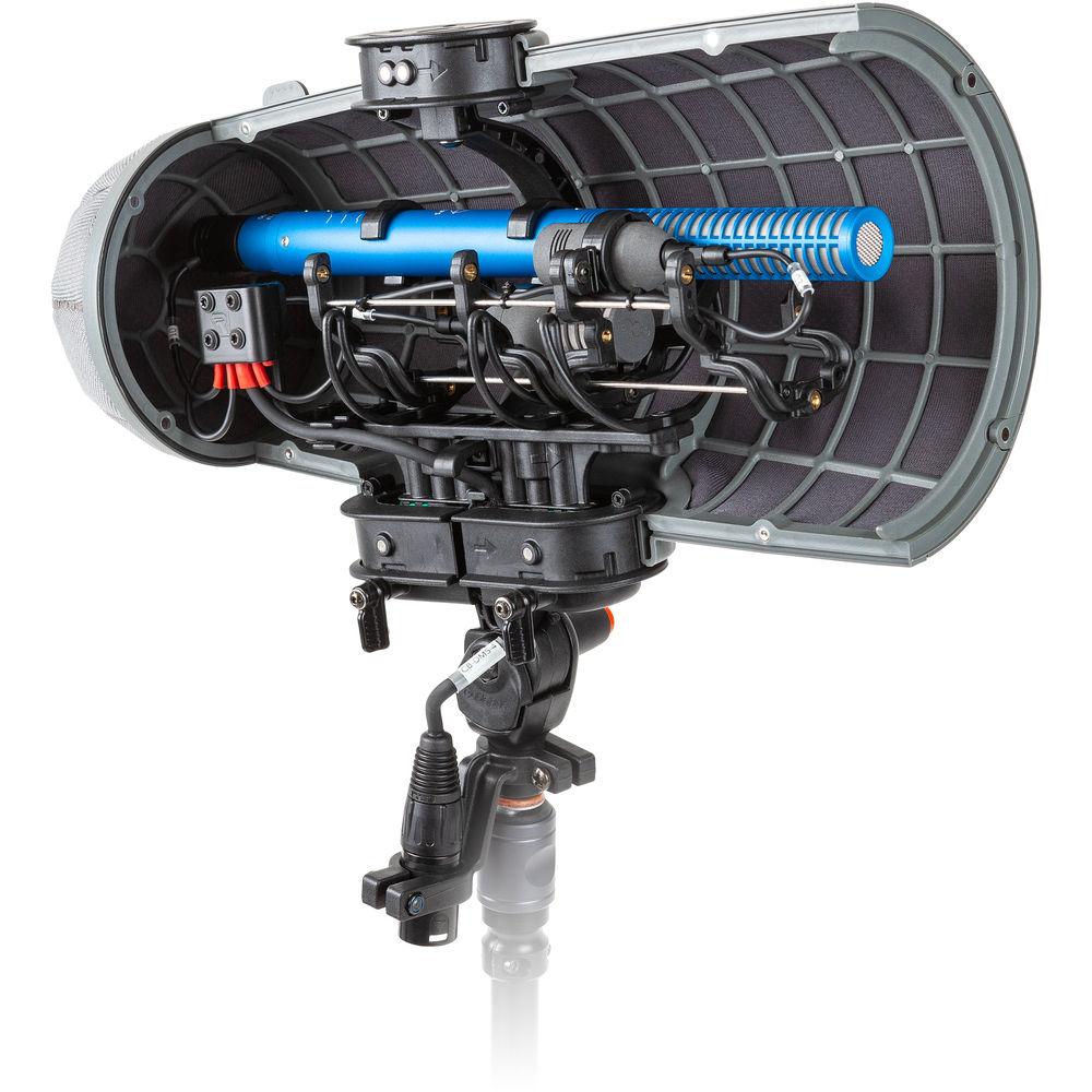 Rycote Stereo Cyclone DMS Kit 4 Windshield System for Schoeps CMIT 5U, CCM 8 & CCM 4